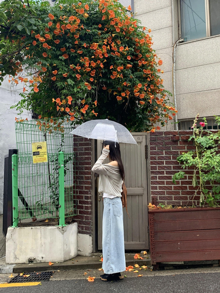 胸線細節修身針織背心