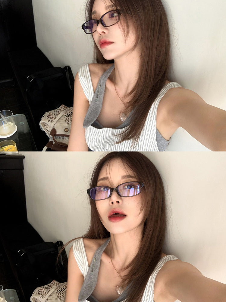 雙層蓬感腰細節直褲