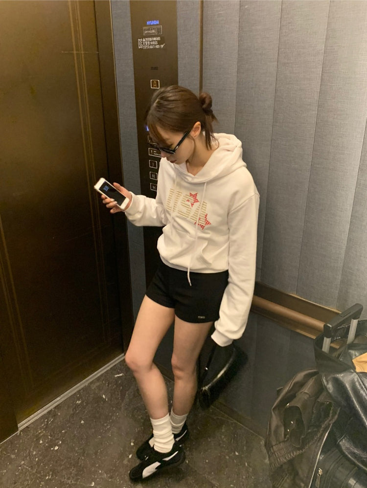 復古USA連帽衛衣