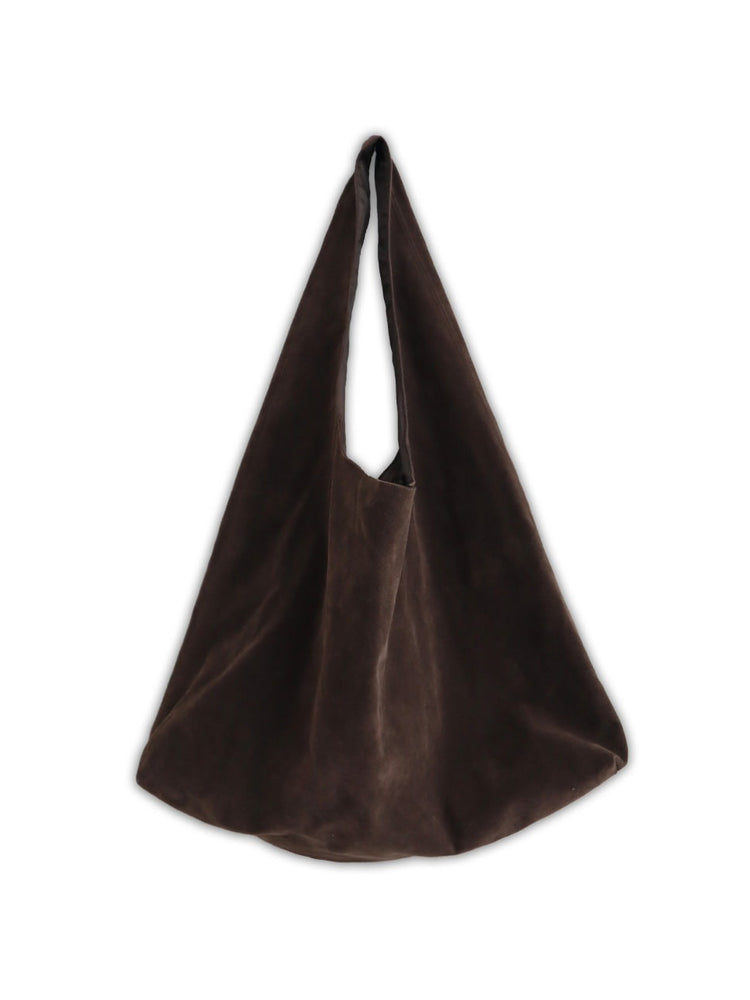 極簡磨砂皮質感hobo bag