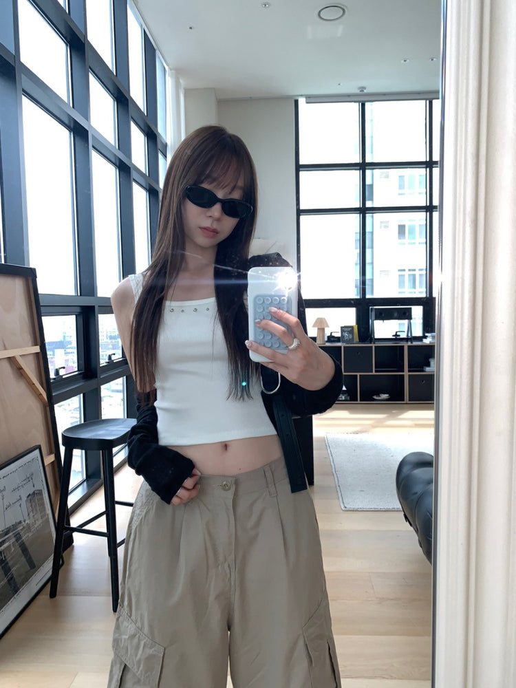 微透美色排鈕修身外套