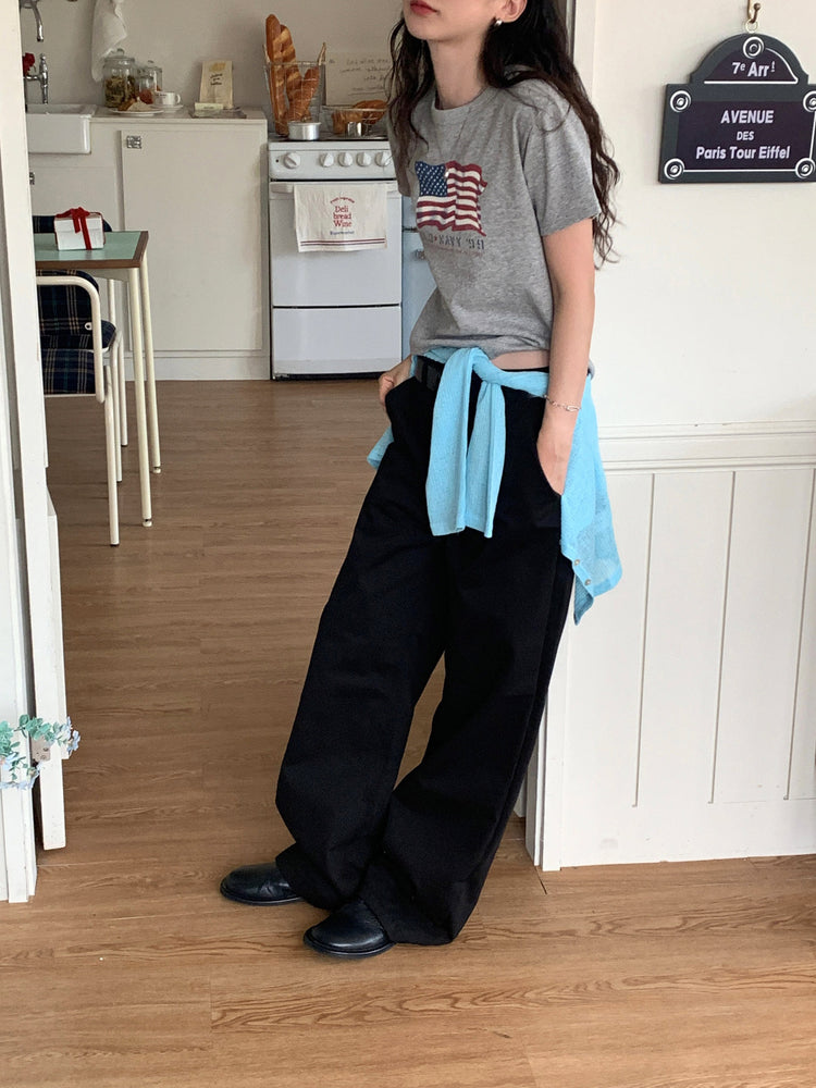 USA復古tee