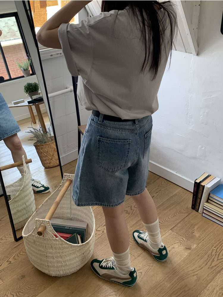 美式塗鴉圖案寬鬆t