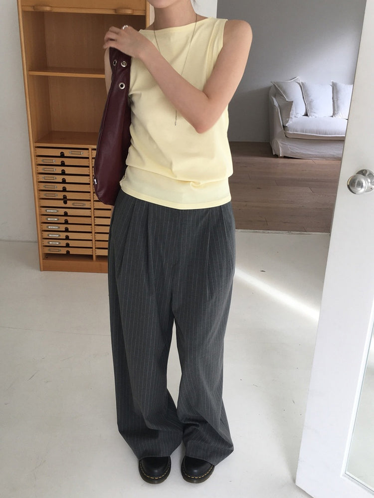美色船領基礎背心