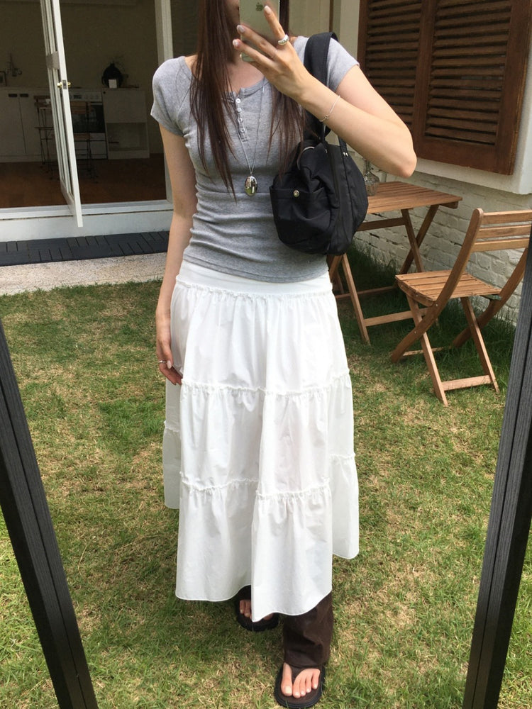 拉克蘭袖排鈕修身上衣