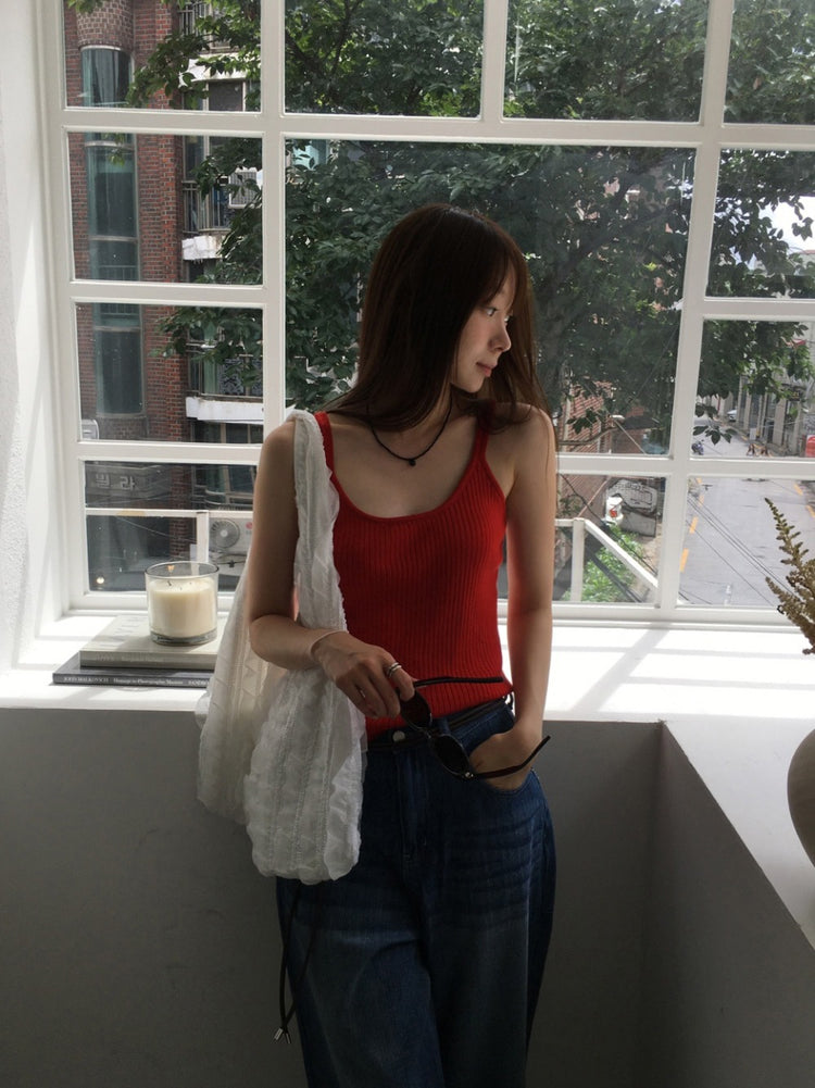 蕾絲層次hobo bag