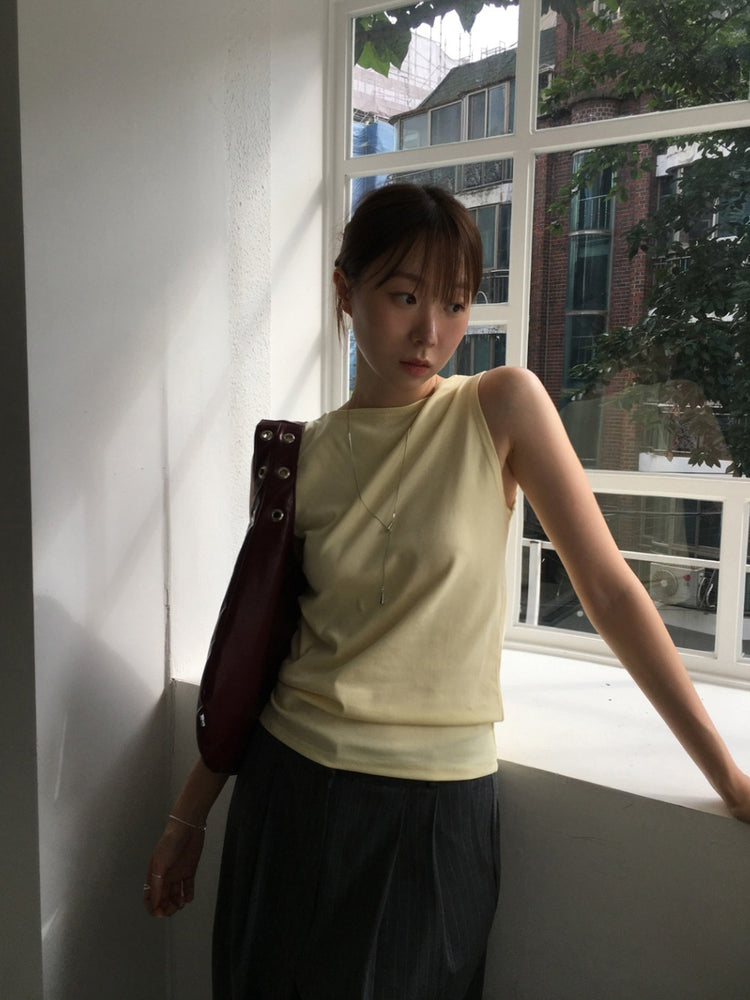 美色船領基礎背心