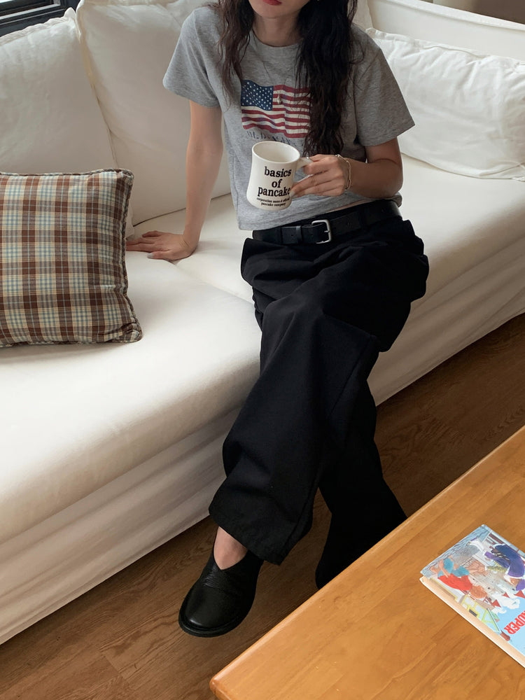 USA復古tee