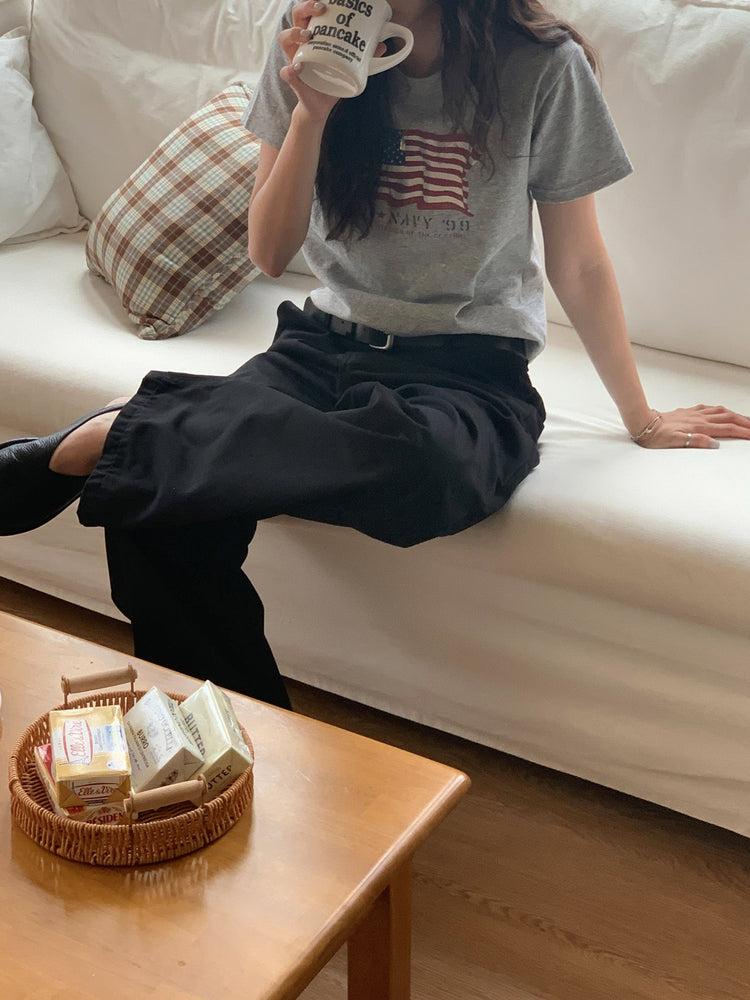 USA復古tee