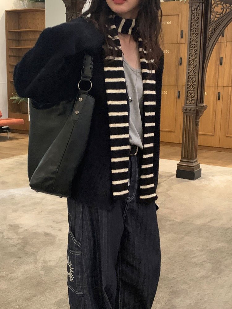 暗紋理太陽圖案廓形牛仔褲