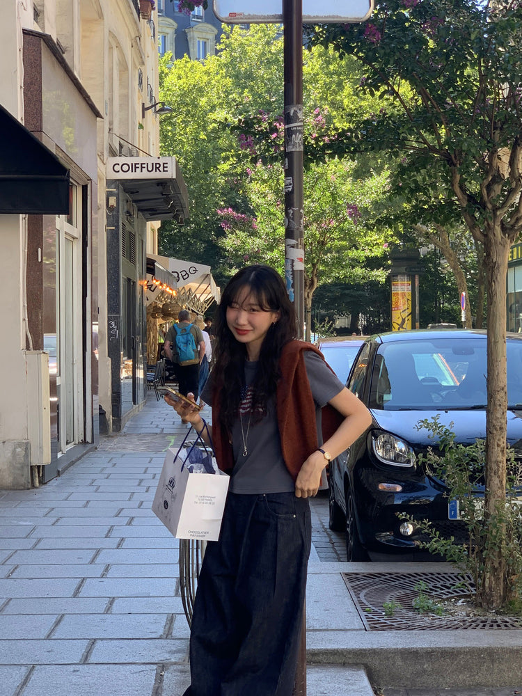 USA復古tee