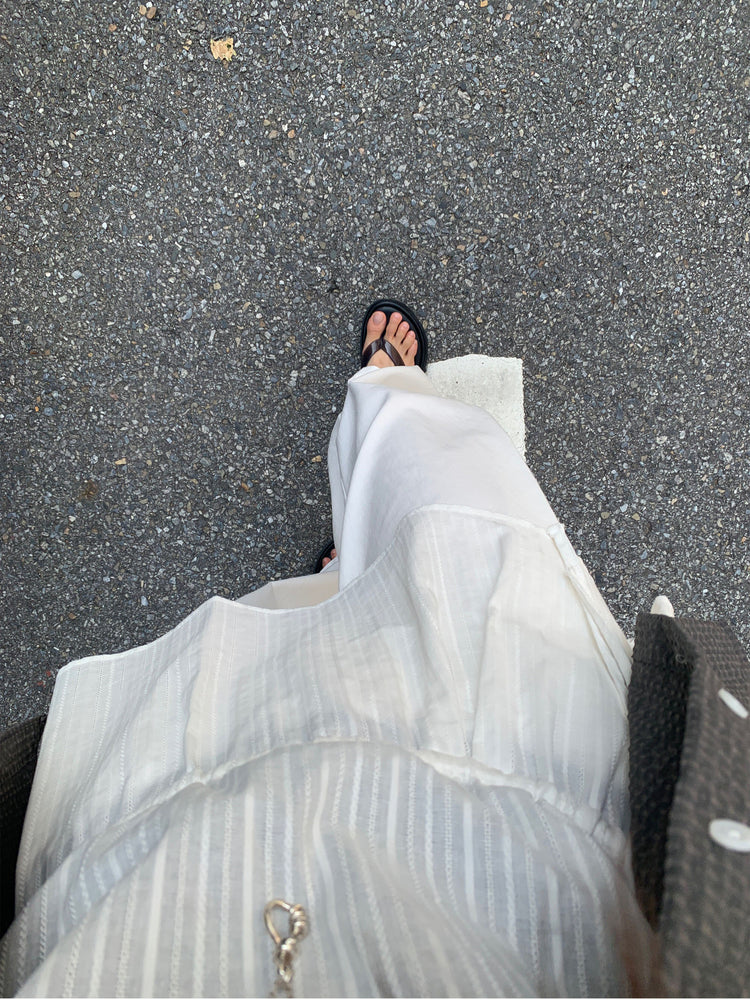 泡泡格紋翻領短袖襯衫