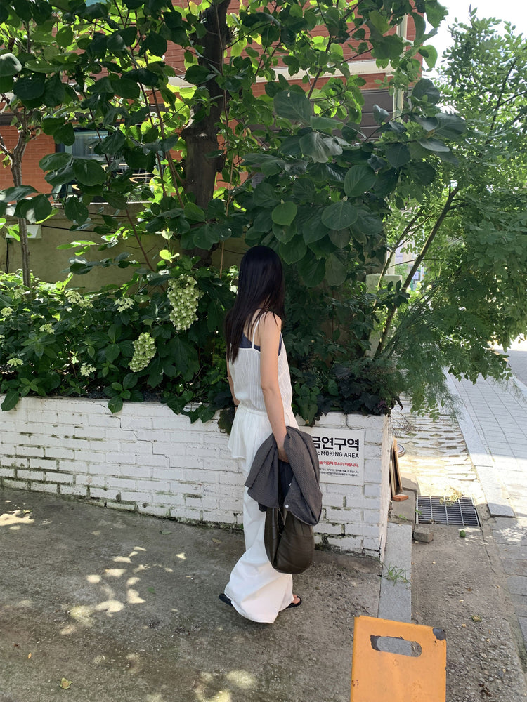 泡泡格紋翻領短袖襯衫
