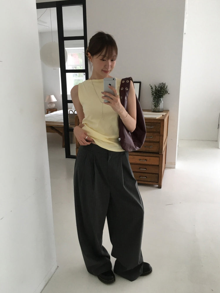 美色船領基礎背心