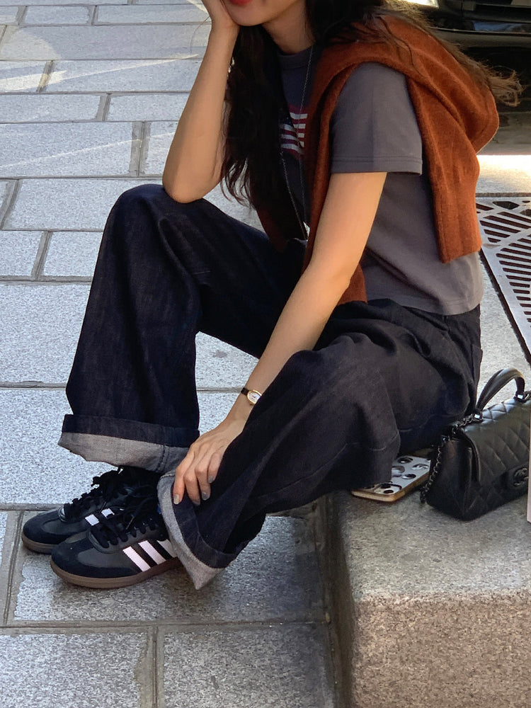 USA復古tee