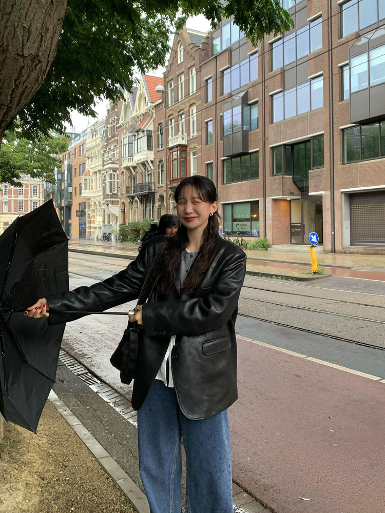 高質做舊皮質西外