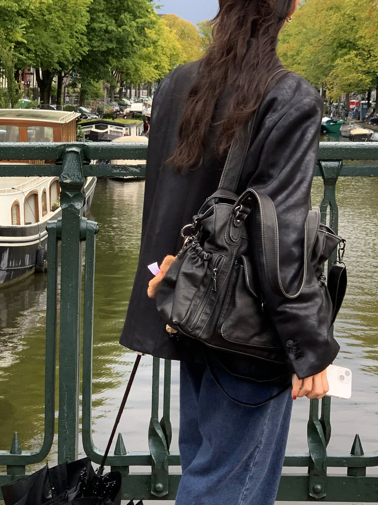 高質做舊皮質西外