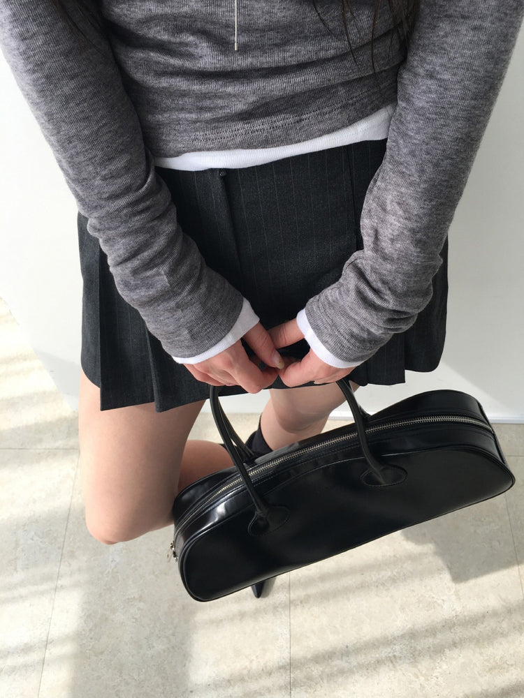 美色羊毛透膚上衣
