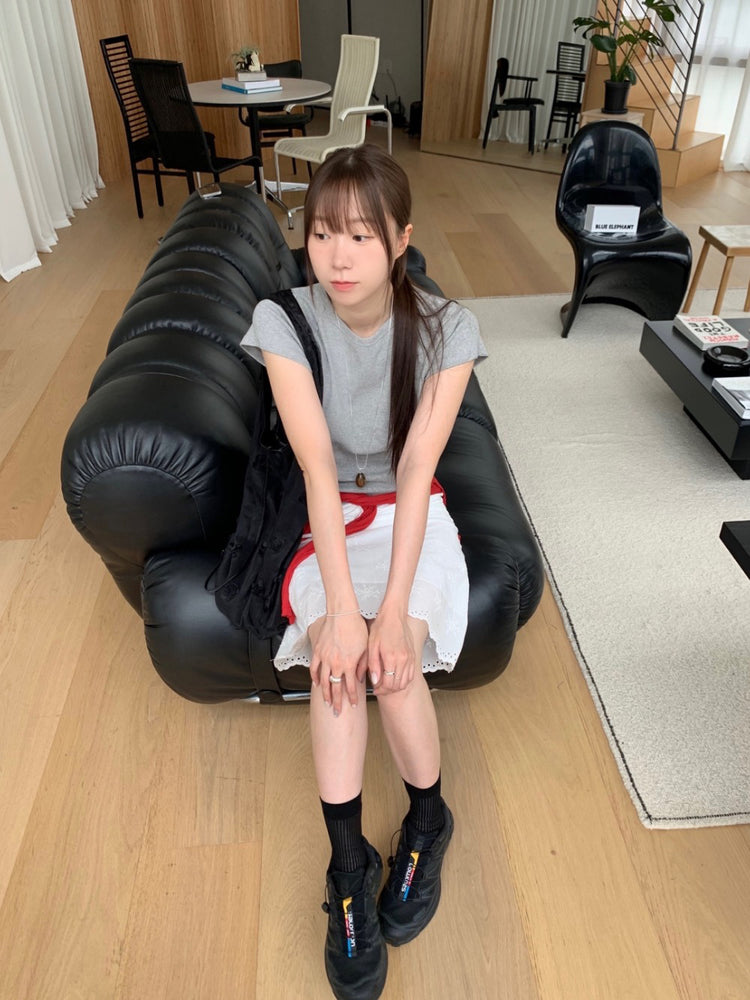 美色拉克蘭袖修身上衣