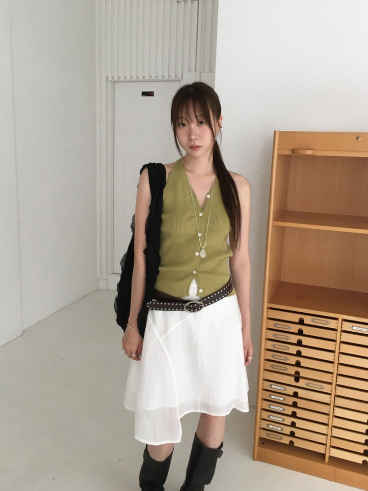 蕾絲層次hobo bag