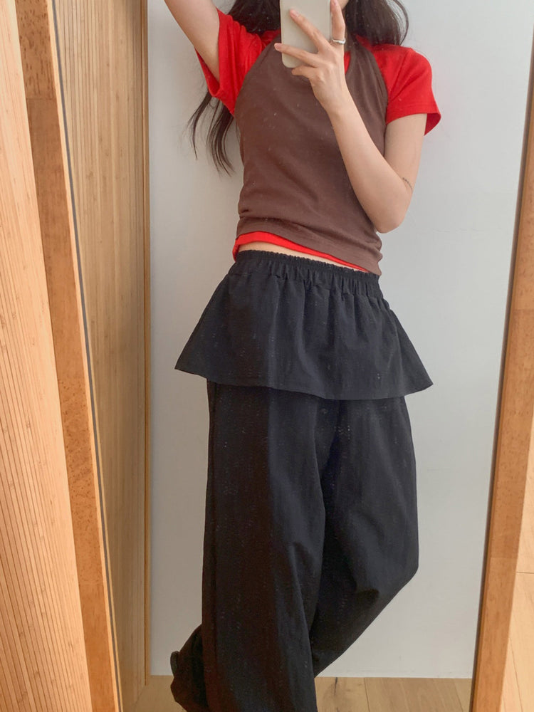 掛脖美色修身上衣