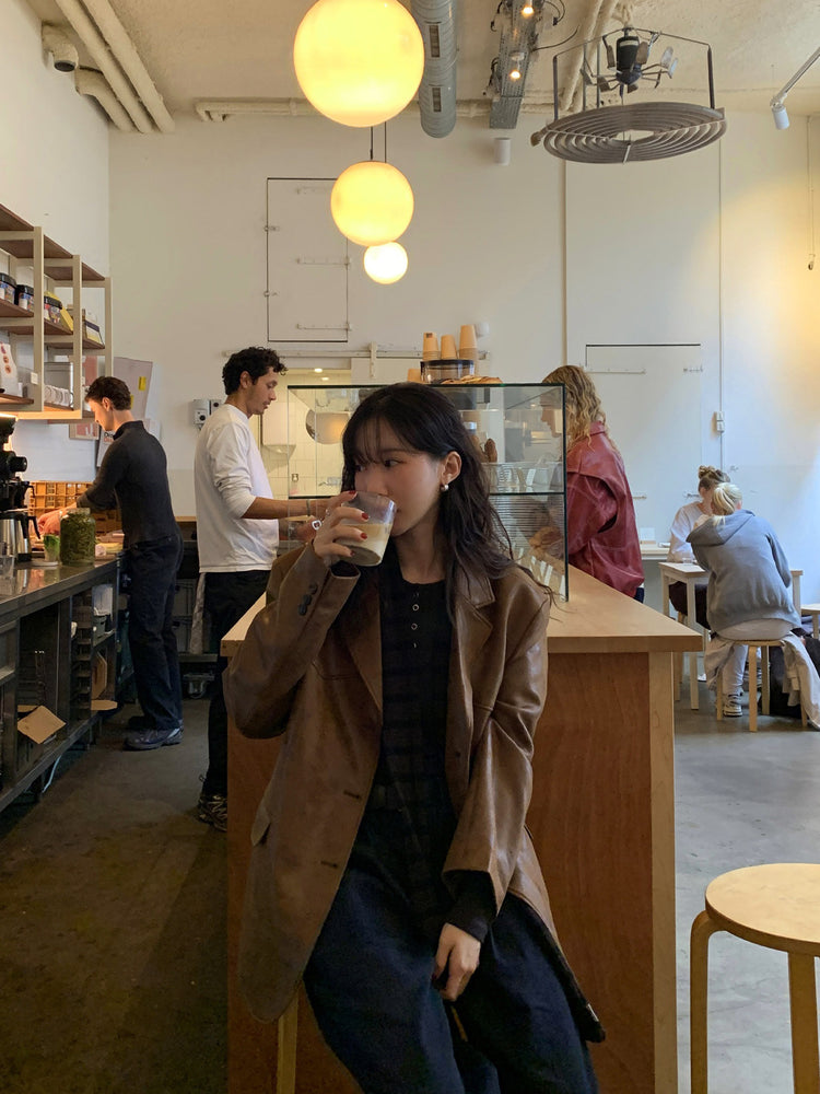 高質做舊皮質西外