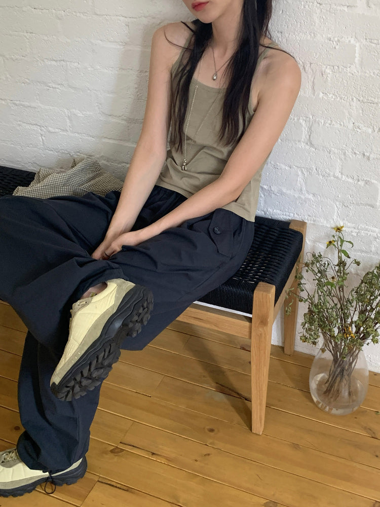 泡泡格紋翻領短袖襯衫
