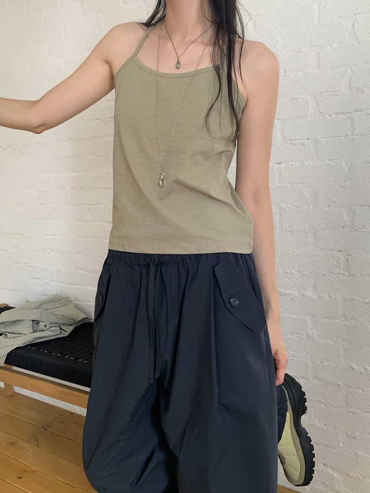 泡泡格紋翻領短袖襯衫