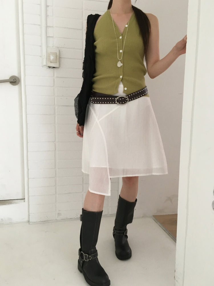 蕾絲層次hobo bag