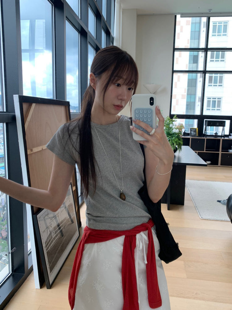 微透美色排鈕修身外套