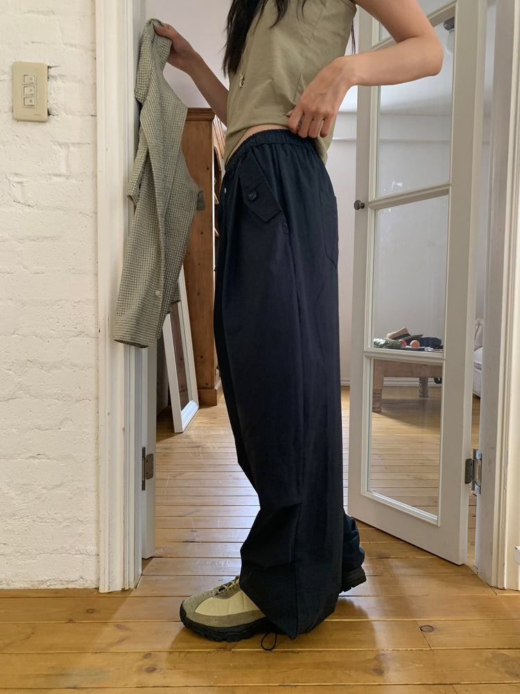 泡泡格紋翻領短袖襯衫