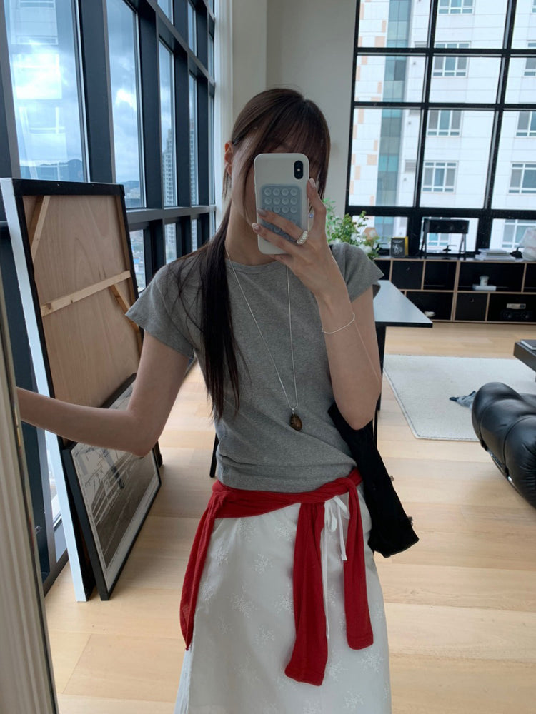 微透美色排鈕修身外套