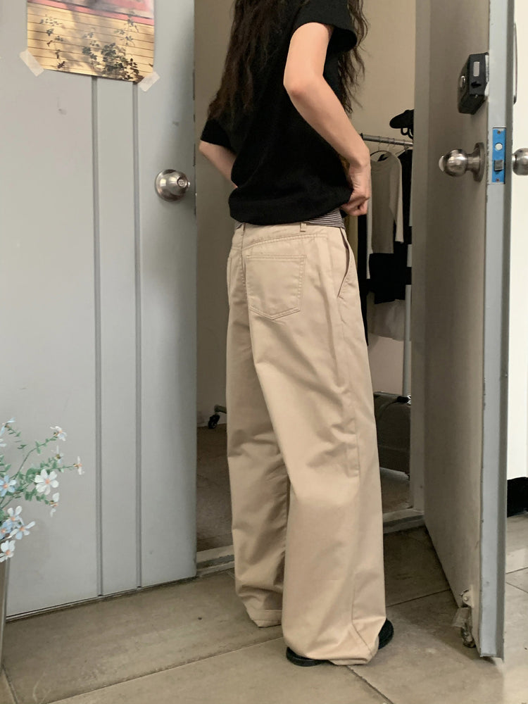 斜肩休閒寬鬆上衣