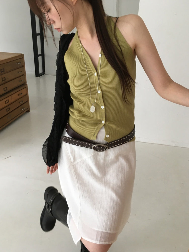 蕾絲層次hobo bag