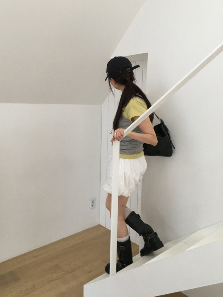 美色拉克蘭袖修身上衣