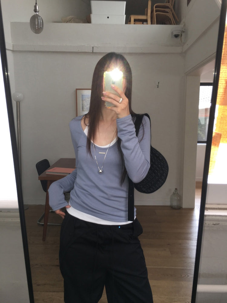 美色掛脖綁帶背心