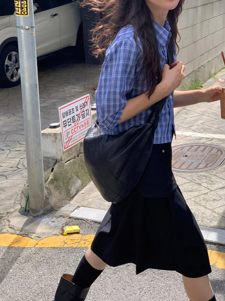 美式合身修腰襯衫