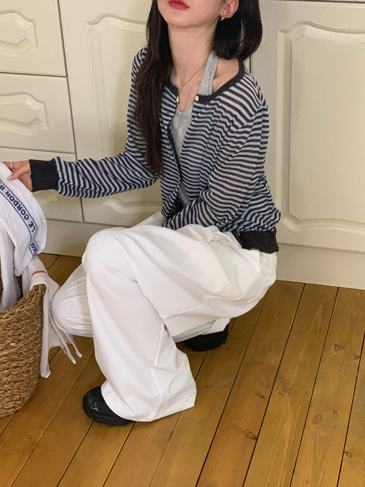 掛脖美色修身上衣