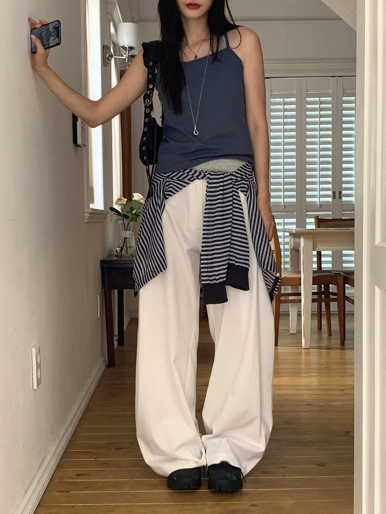 掛脖美色修身上衣