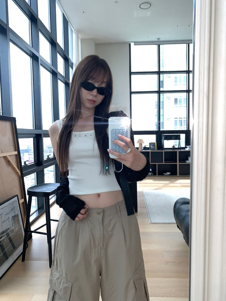 微透美色排鈕修身外套