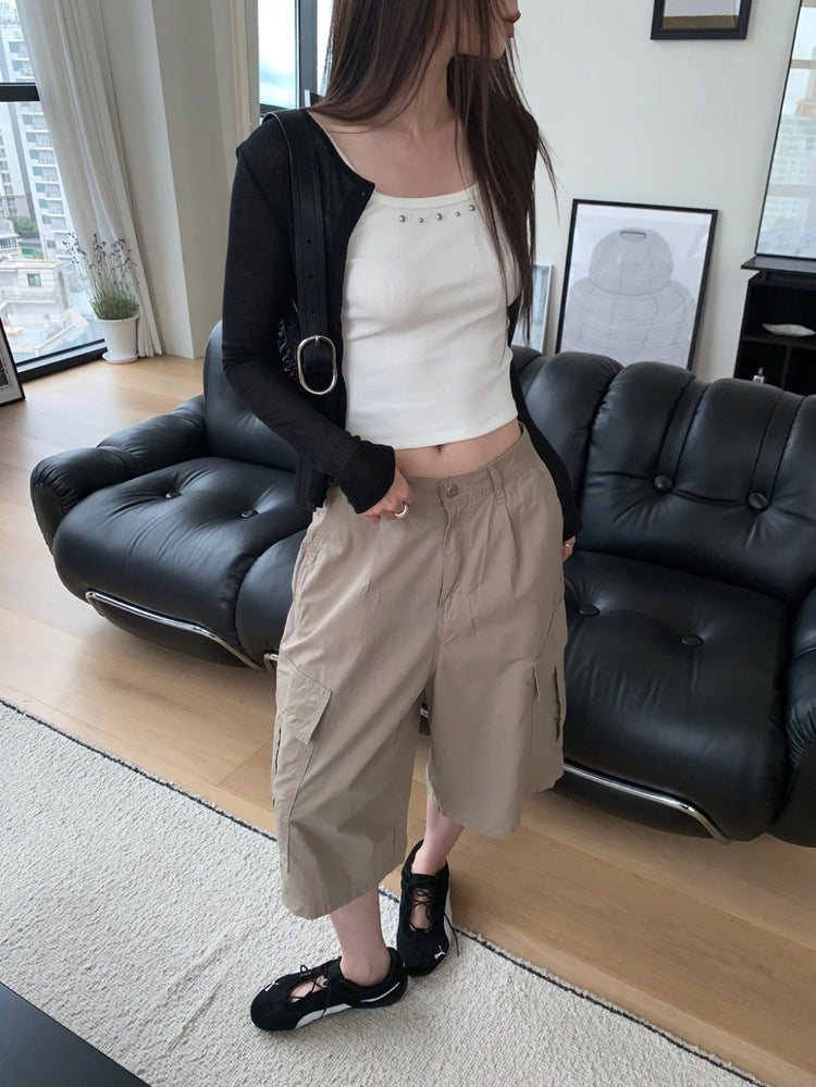 微透美色排鈕修身外套