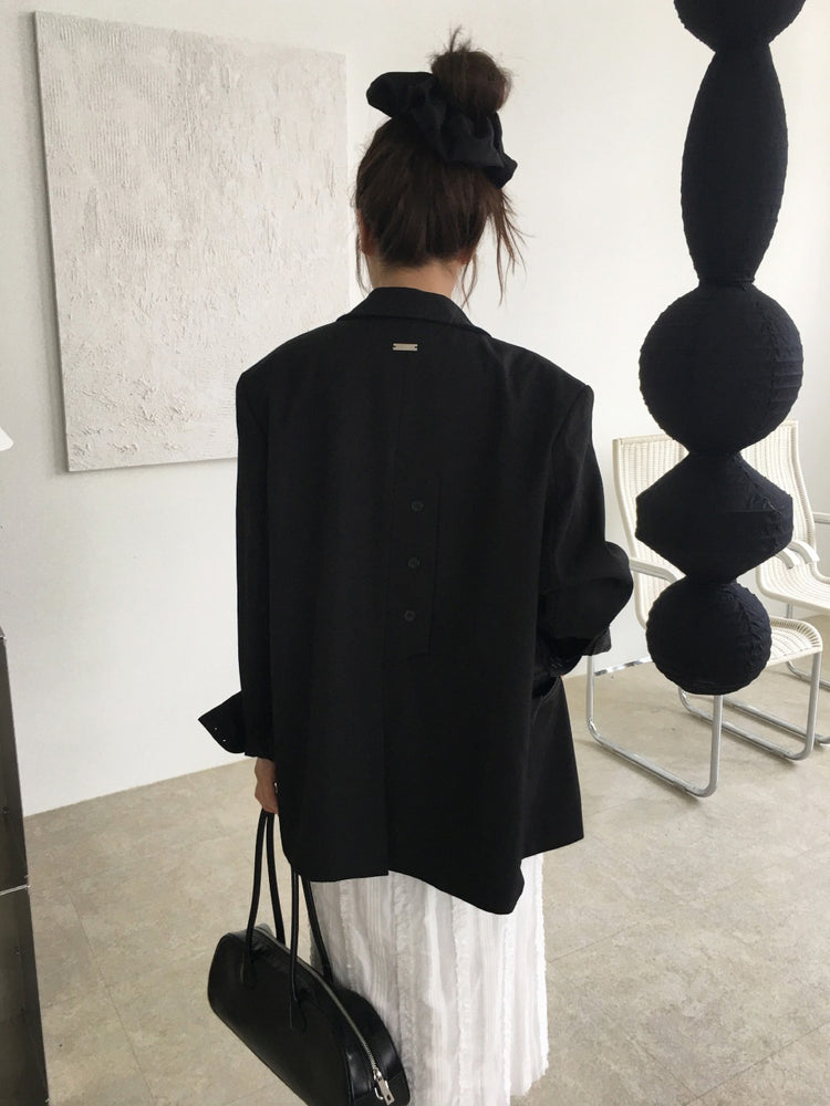 金屬扣扣鈕細節西外(髮圈)