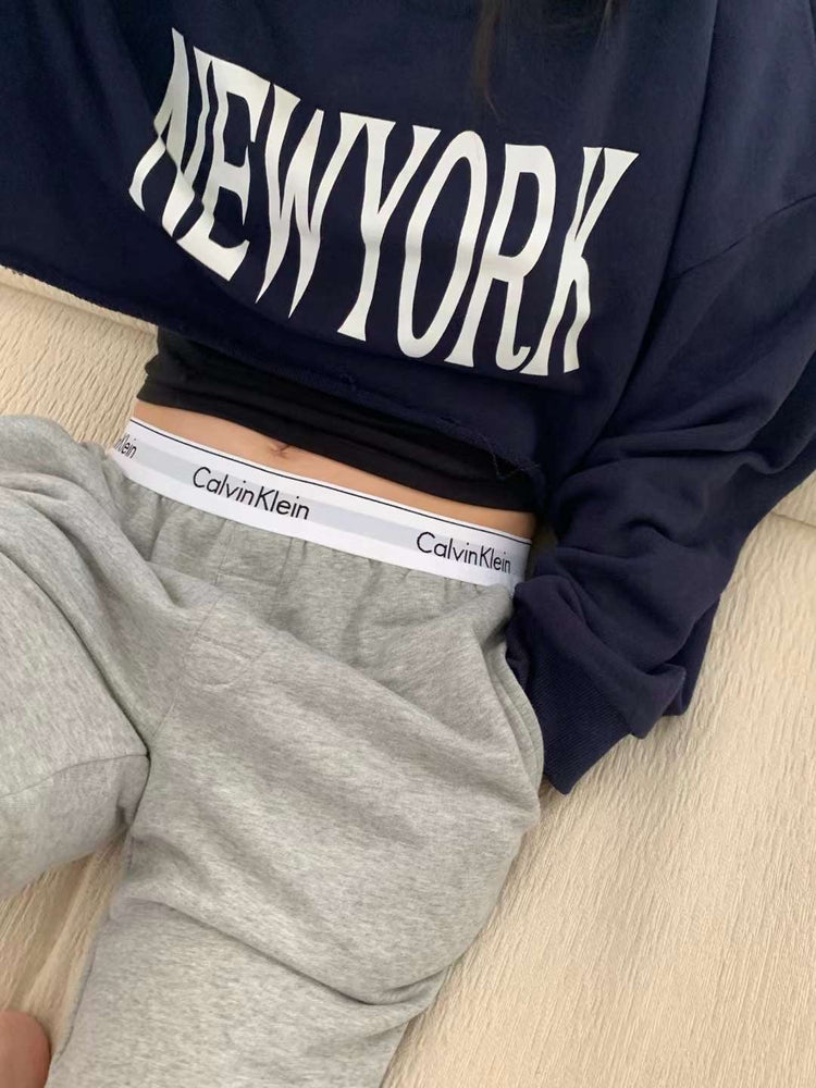 (現)NewYork鬚邊短衛衣