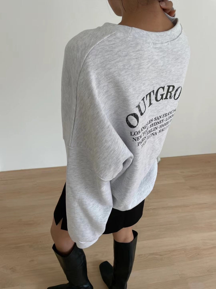 (現)Outgrow修腰休閒衛衣