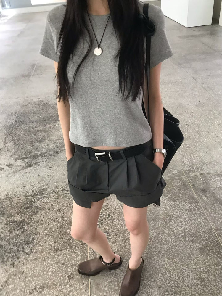 高質經典美色合身上衣