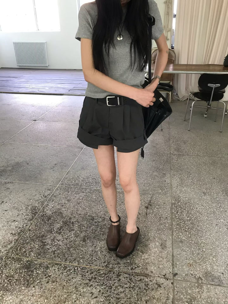 高質經典美色合身上衣