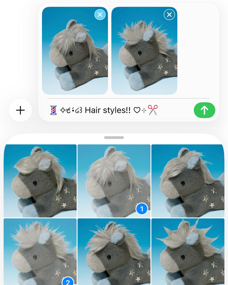 Bypurple Lucky Pony Keyring