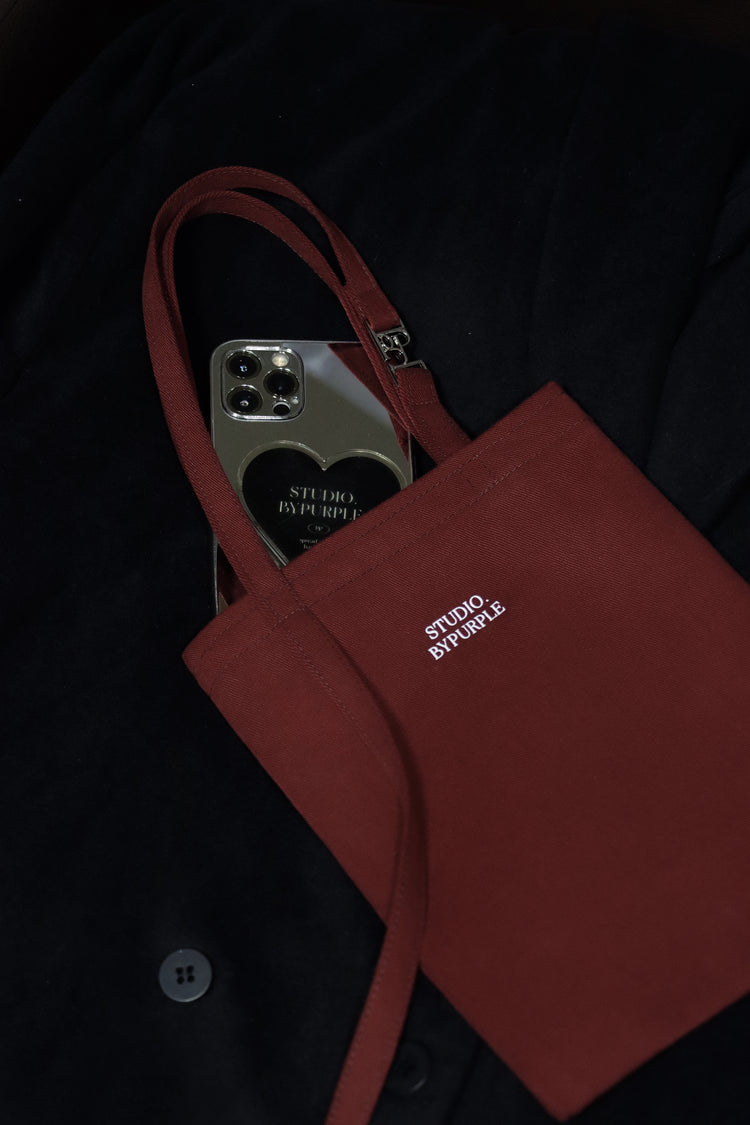 [bypurple.made] BP mini tote bag
