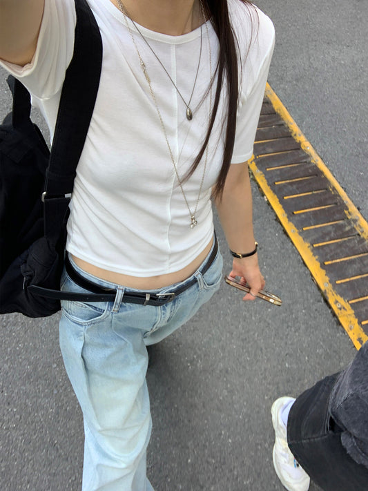 扭結設計前後兩穿上衣