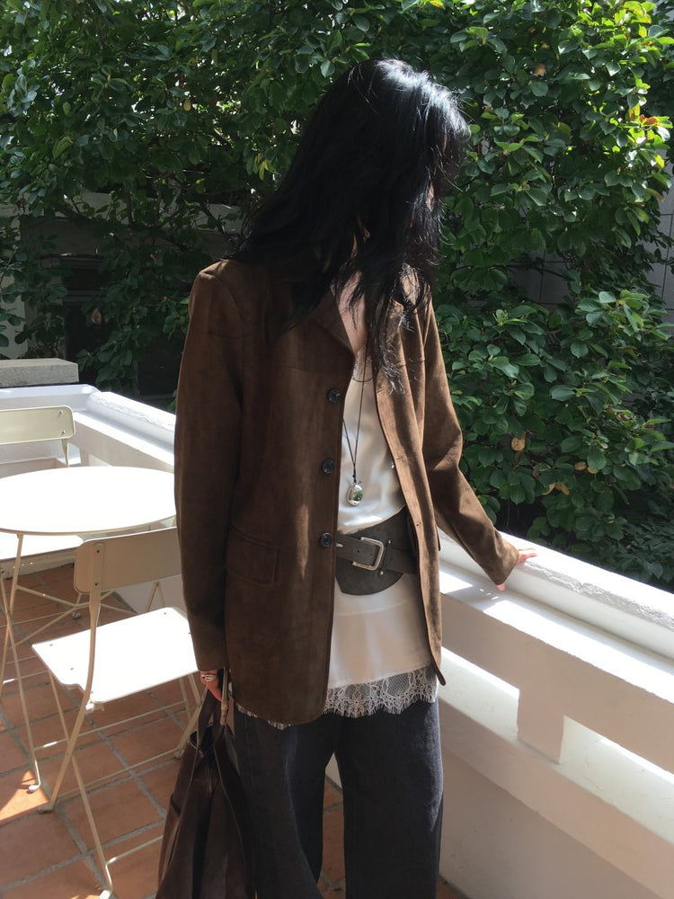 高質蕾絲邊光澤感連身裙